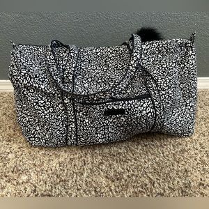 Vera Bradley Leopard Print Weekender Bag